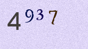 Visual Confirmation Security Code