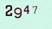 Visual Confirmation Security Code