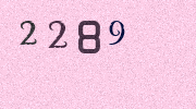 Visual Confirmation Security Code