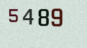 Visual Confirmation Security Code