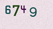 Visual Confirmation Security Code