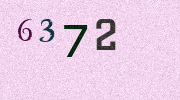 Visual Confirmation Security Code
