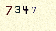 Visual Confirmation Security Code