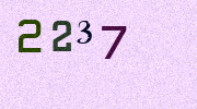Visual Confirmation Security Code