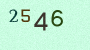 Visual Confirmation Security Code