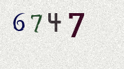 Visual Confirmation Security Code