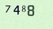 Visual Confirmation Security Code
