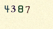 Visual Confirmation Security Code