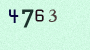 Visual Confirmation Security Code