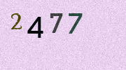 Visual Confirmation Security Code