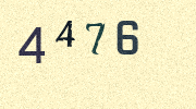 Visual Confirmation Security Code