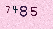 Visual Confirmation Security Code
