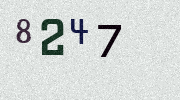 Visual Confirmation Security Code