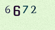 Visual Confirmation Security Code